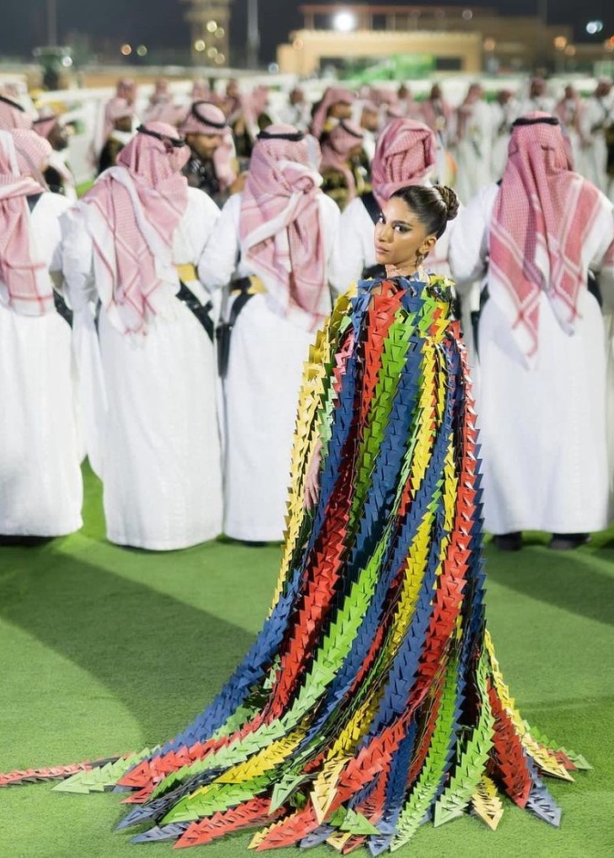 أبرز اطلالات المشاهير في كأس السعودية 