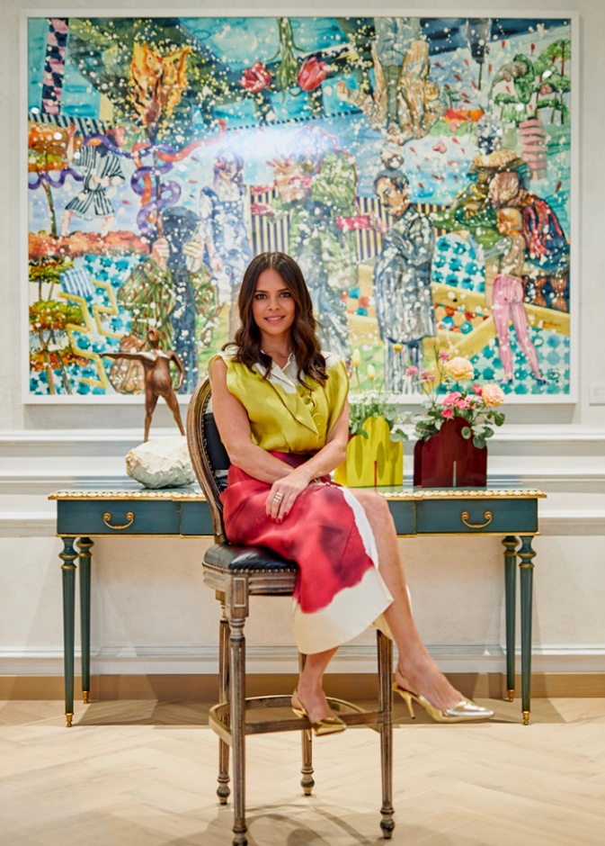 مانا جلاليان لـ"هي": أسلوبي يمزج بين فن الشرق الأوسط والأثاث المعاصر والكلاسيكي
