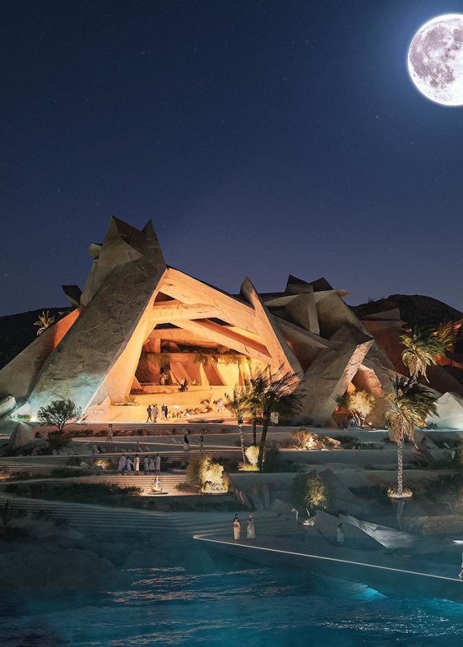 زينور.. وجهة جديدة من نيوم تتلألأ على خليج العقبة