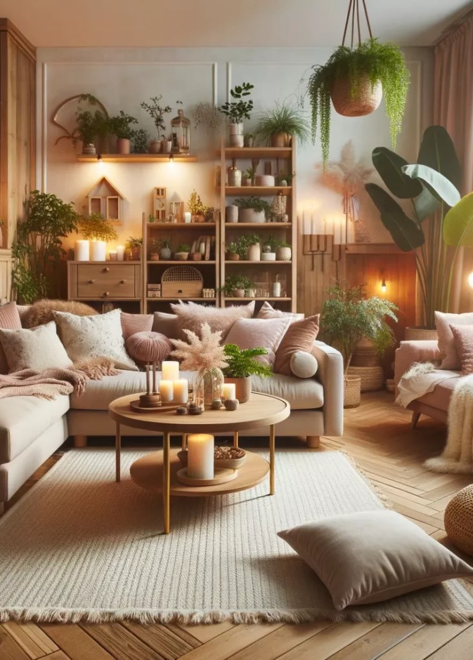 11 خدعة في الديكور تجعل غرف المعيشة الكبيرة أكثر حميمية ودفئًا