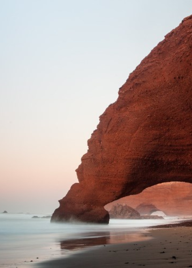 شاطئ الجزيرة Legzira Beach، سيدي إفني