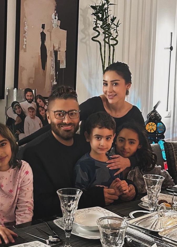 تامر حسني وبسمة بوسيل