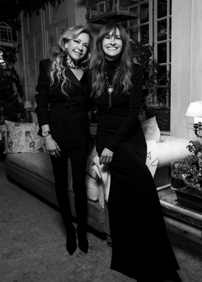 Caroline Scheufele & Julia Roberts 