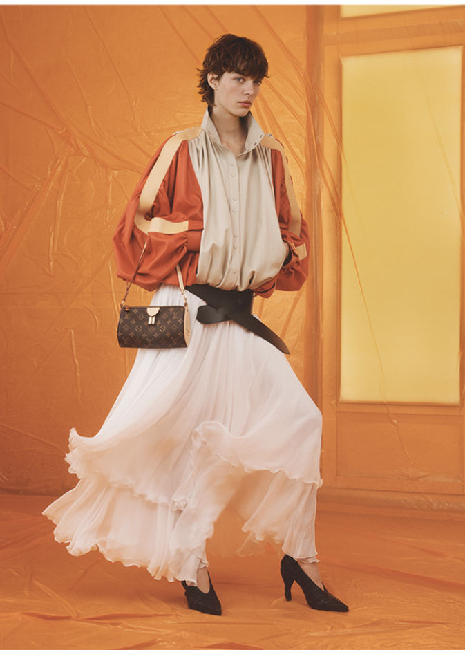 جلسة تصويرية خاصة بـ"لويس فويتون " LOUIS VUITTON بعنوان تناقض أنثوي صارخ