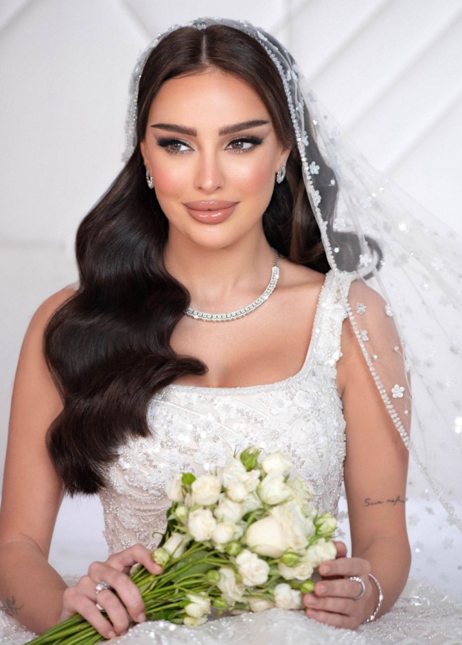 تسريحة عروس من خبيره تساريح العرايس ليليان كرم