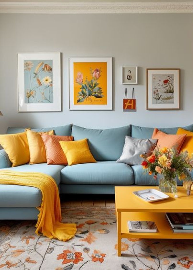 7 ألوان زيني بهم المنزل في ربيعوأبريل 2024