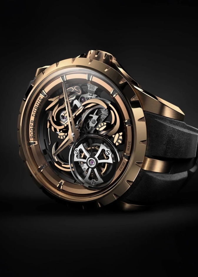 ساعات روجيه دوبوي تتألق بفن التوربيون في Watches and Wonders 2024