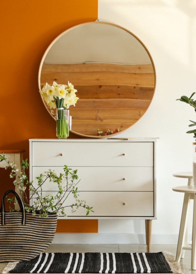 يمكن الاستعانة بالمرايا لإخفاء العيوب