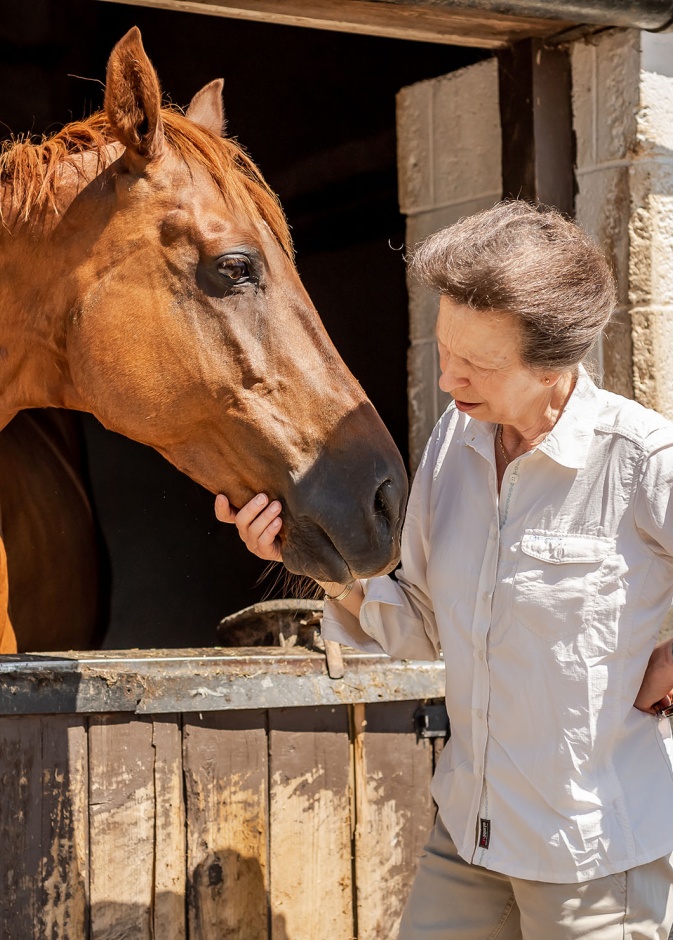 لمسة شخصية ساحرة للأميرة آن في غرفتها الخاصة في جاتكومب بارك