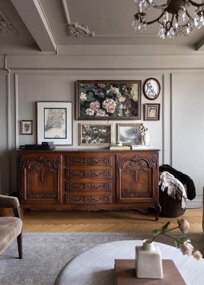 العناصر العتيقة والفينتيدج، تكمل تصميم غرفة المعيشة بطريقة رائعة