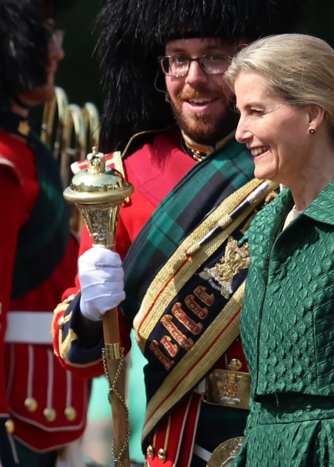 ما هو حفل المفاتيح الذي ظهرت فيه صوفي دوقة إدنبره؟