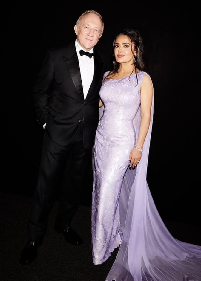 فرانسوا هنري بينولت  وسلمى حايك