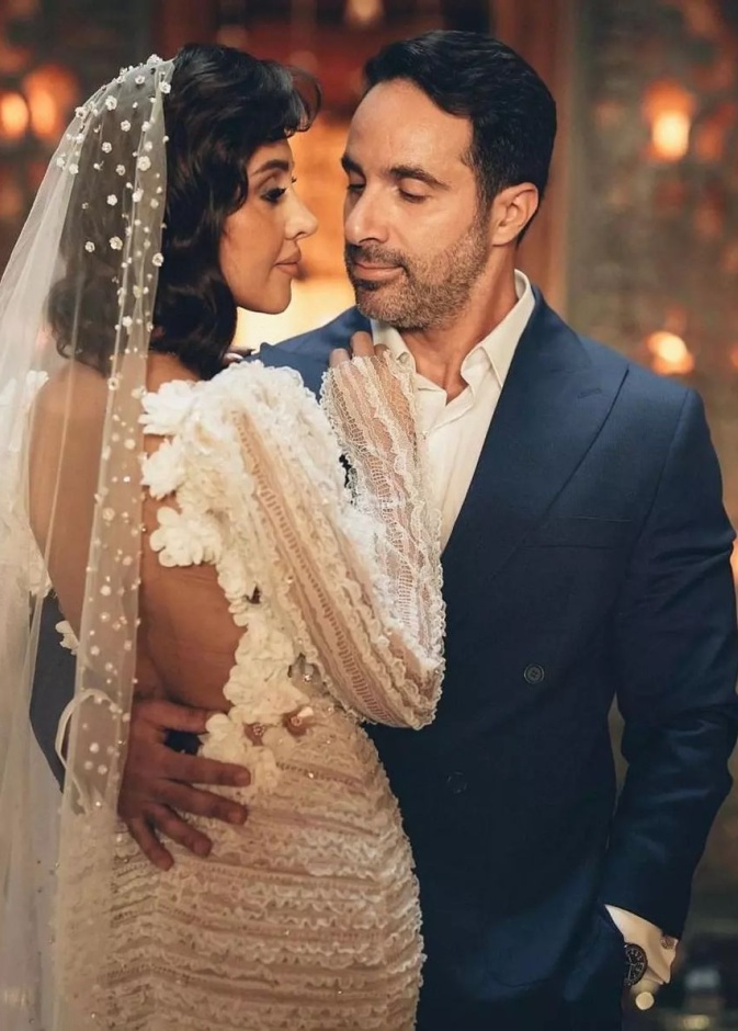 ياسمين رئيس تحتفل بزفافها من رجل الأعمال أحمد عبد العزيز
