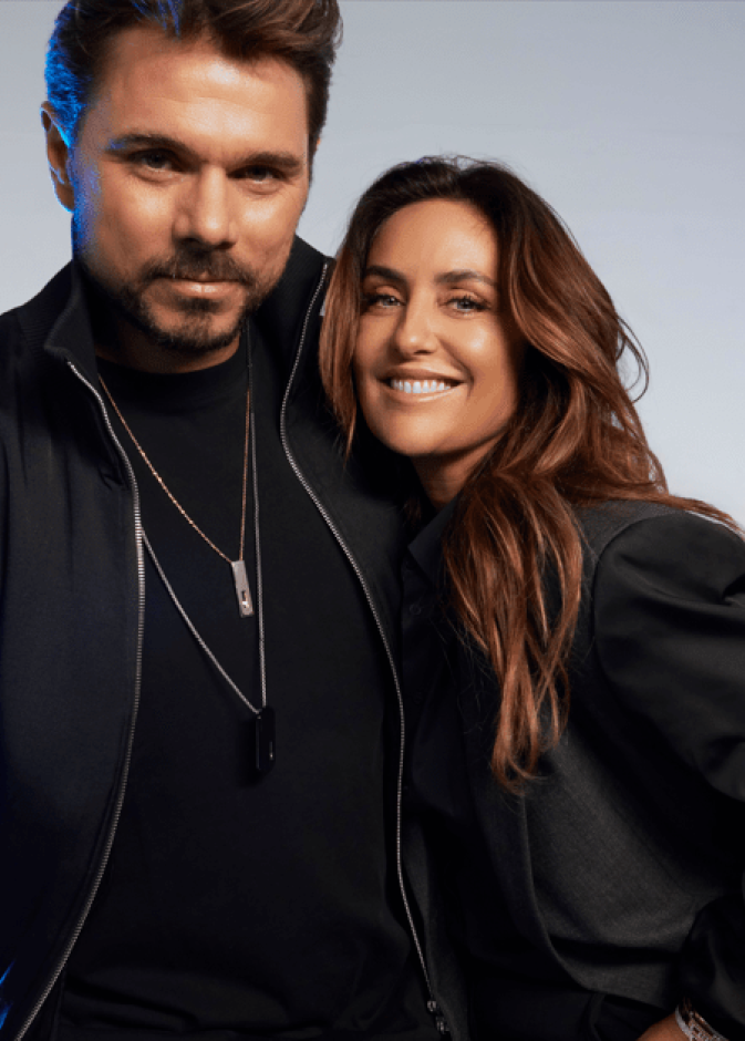 Stanislas Wawrinka x Valérie Messika