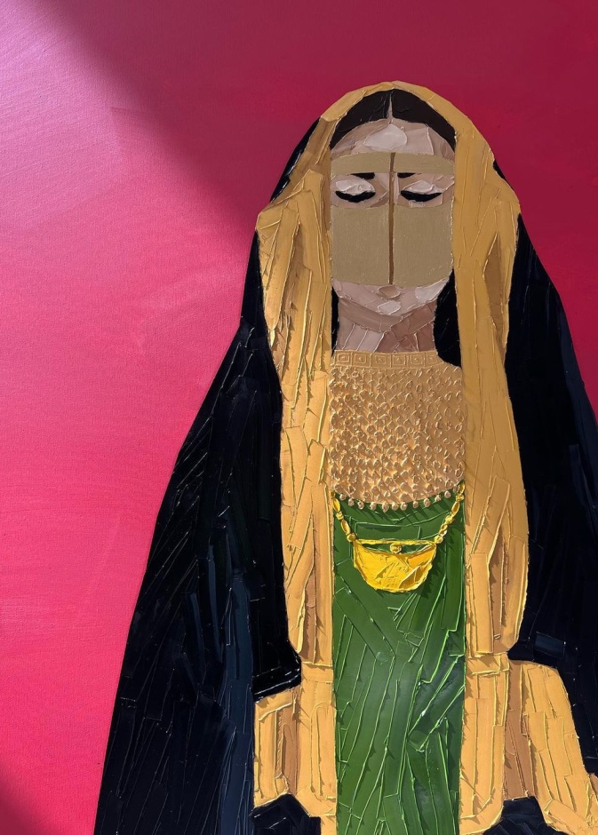 تبحر "هي" مع الفنانة التشكيلية القطرية ميساء المناعي في أعماق الفن وتجربتها باستخدام سكاكين الرسم