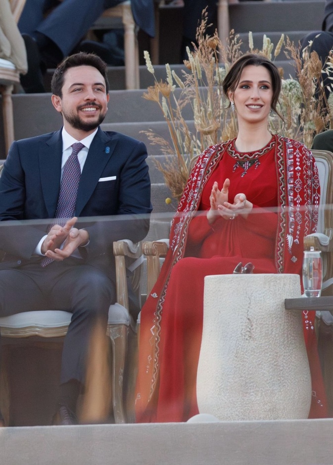 إطلالة الأميرة رجوة الصورة من حسابها