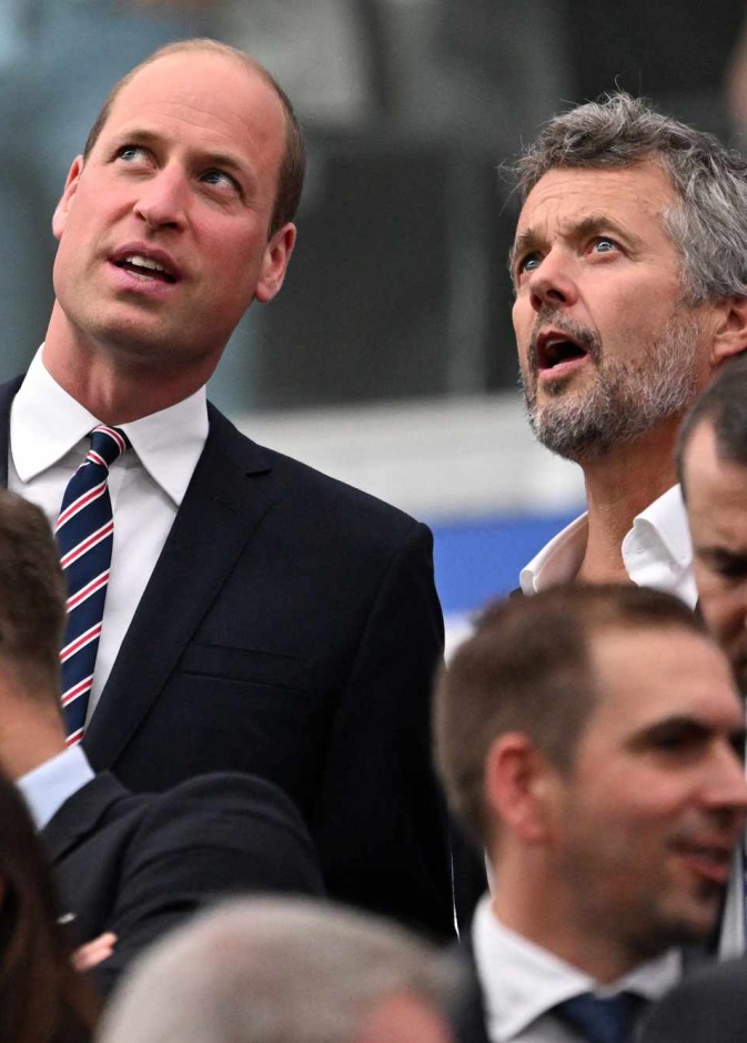 الأمير وليام والملك فريدريك