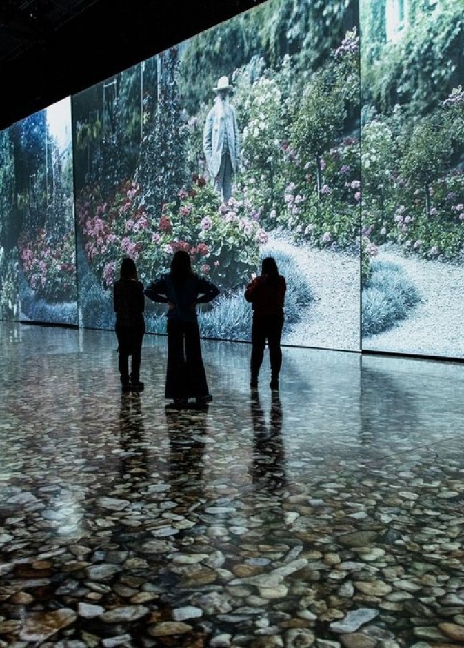 الصورة الرئيسية - معرض تخيّل مونيه تجربة تفاعلية فنية فريدة من نوعهل لأول مرة في جدة