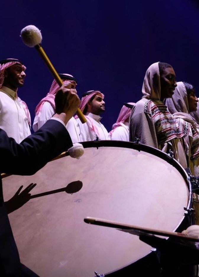حفل موسيقي للفرقة الوطنية والكورال السعودي