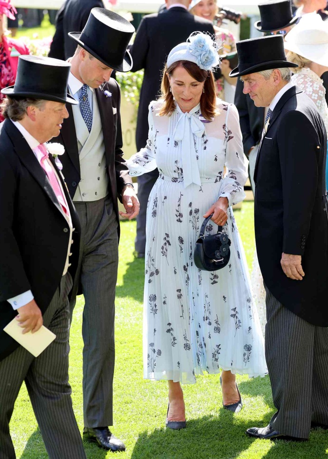 عائلة ميدلتون تنضم إلى الأمير وليام في رويال أسكوت