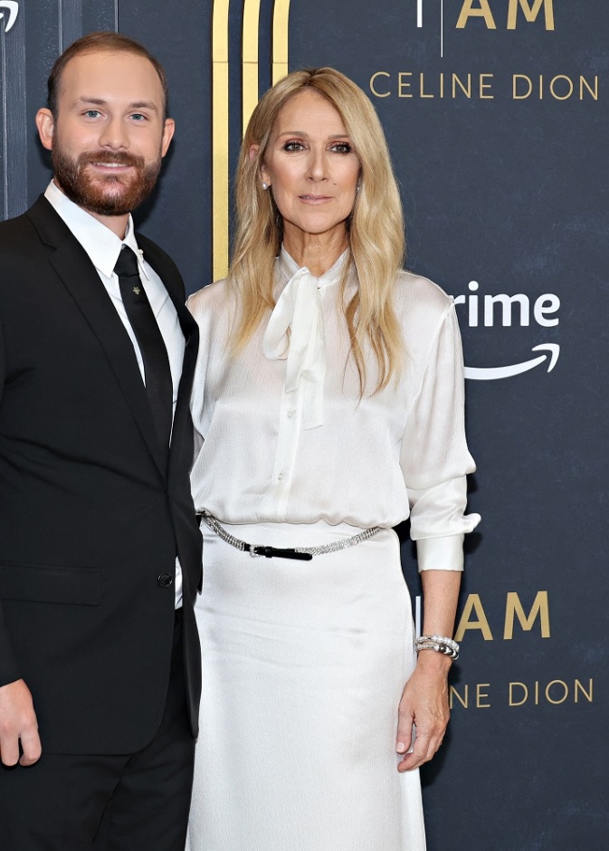 سيلين ديون وابنها