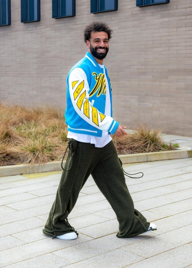 محمد صلاح في جلسة تصوير حديثة 