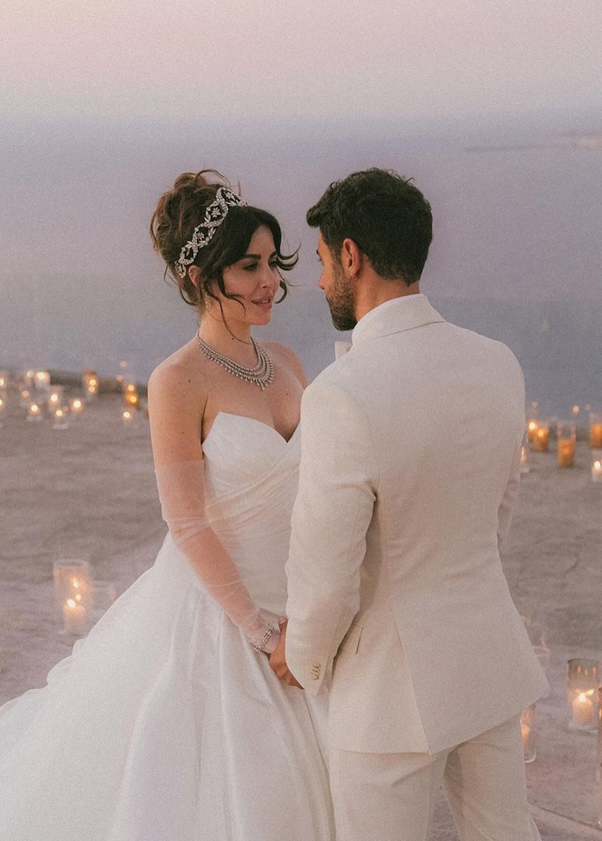 جلسة تصوير العروسين سارة أبي كنعان ووسام فارس