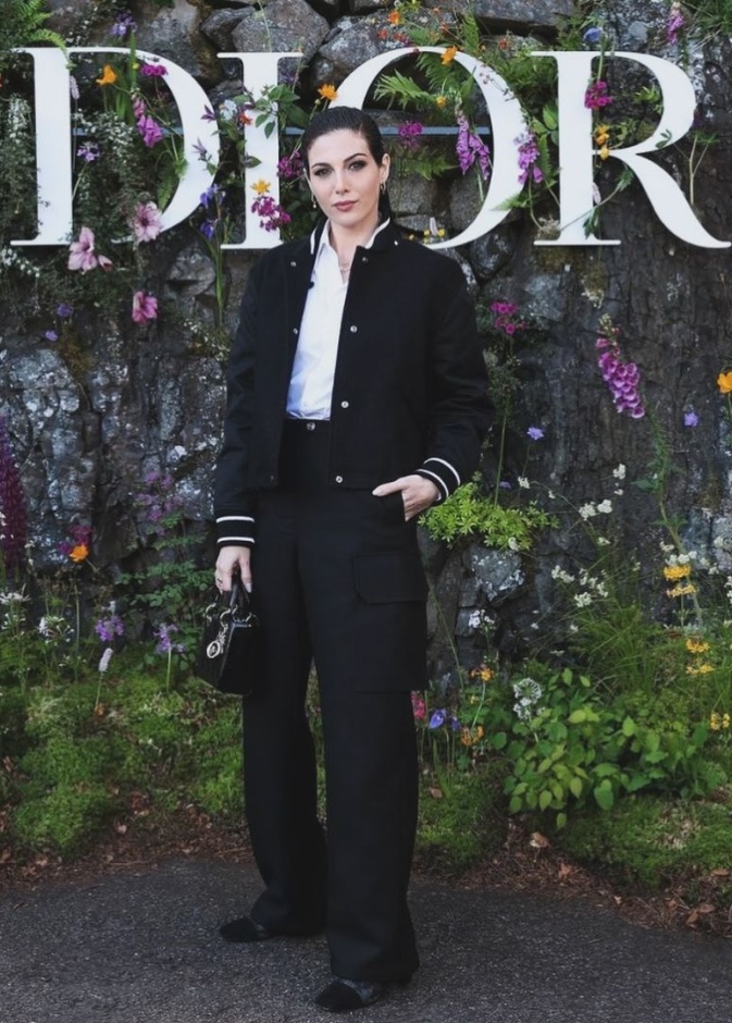 رزان جمال في حفل ديور للأزياء 