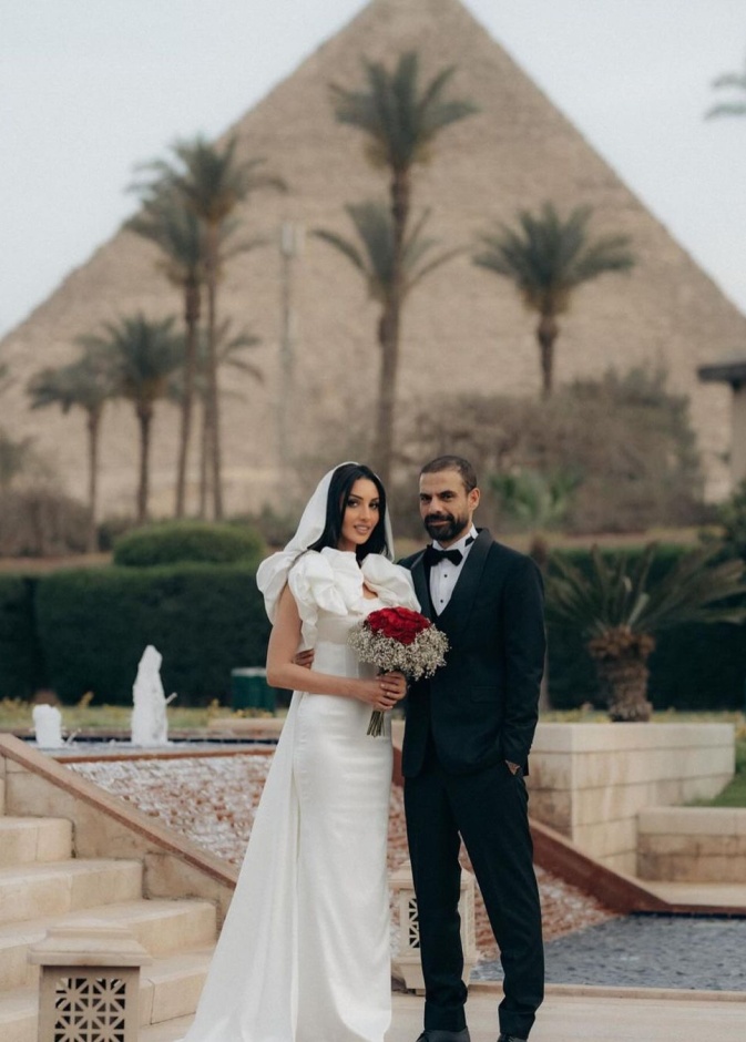 زواج أمير طعيمة من التونسية يسرا الجديدي 