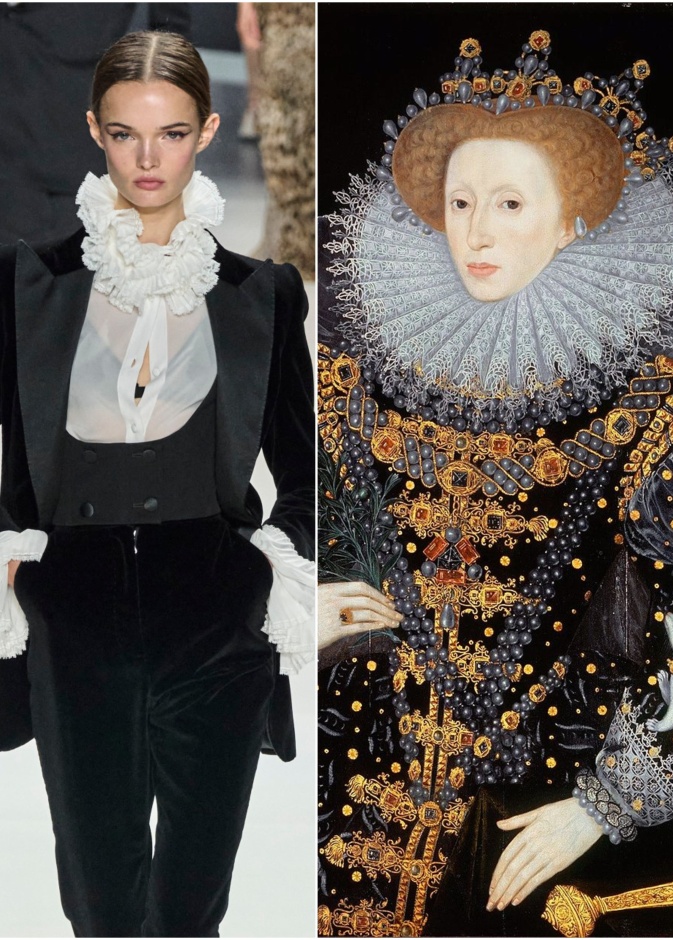 أزياء الكشكش ترفض الخروج من عالم الموضة 