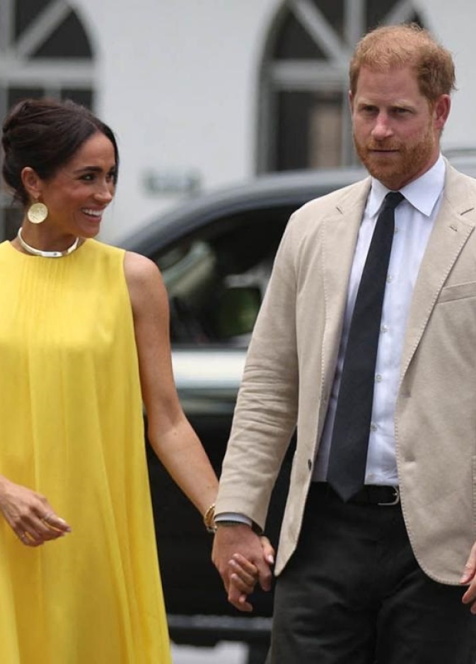 ميغان ماركل والأمير هاري