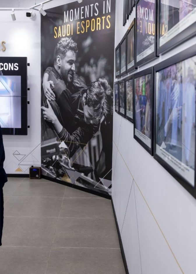  الأميرة دليل بنت نهار بجولة في منطقة SEF أرينا