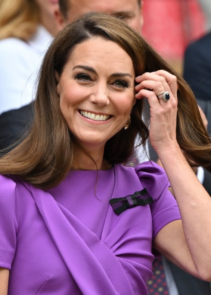 تفاصيل مكياج وتسريحة شعر كيت ميدلتون في بطولة ويمبلدون