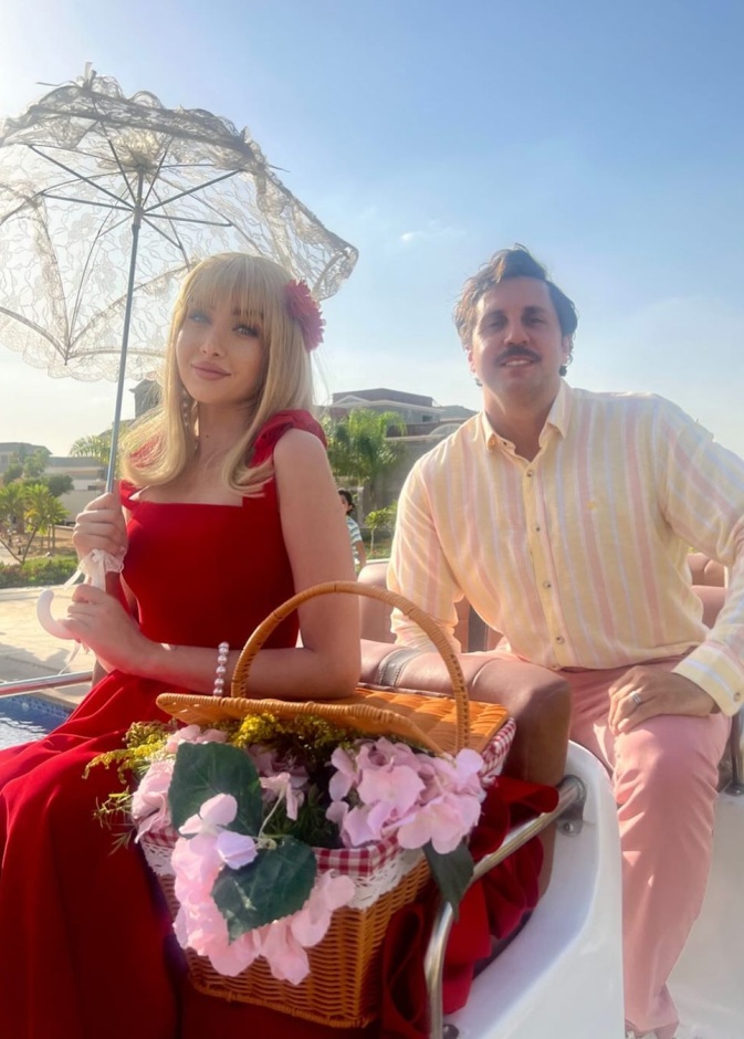 هشام ماجد وهنا الزاهد من فيلم فاصل من اللحظات اللذيذة 