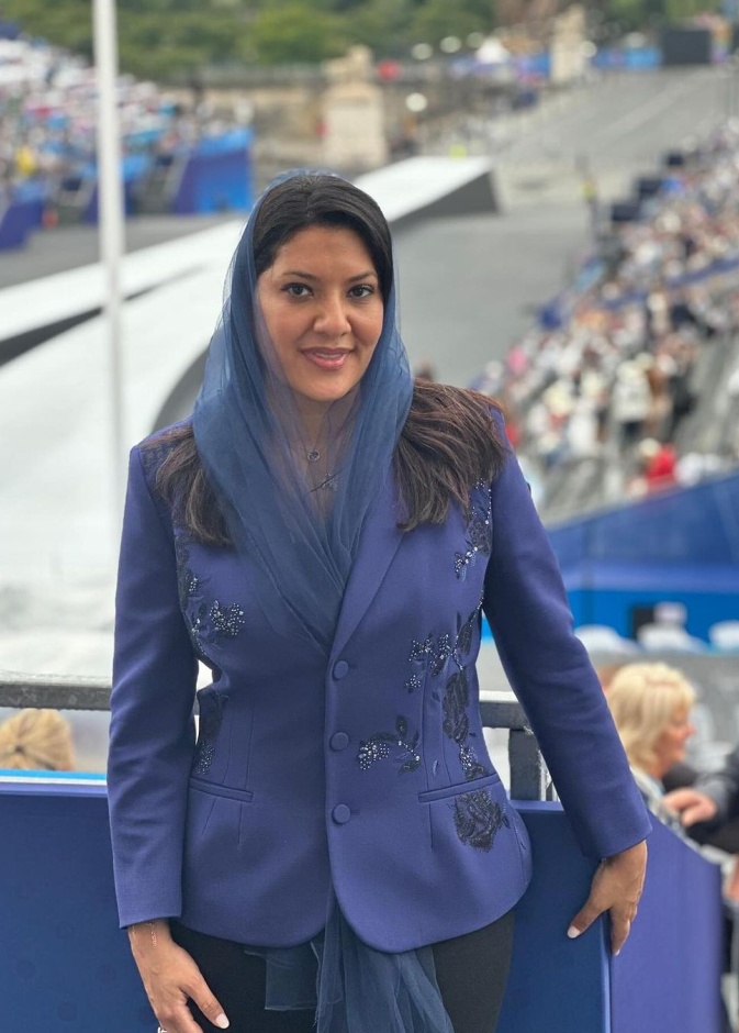 الأميرة ريما بنت بندر: إطلالة فخمة ودعم مستمر لرحلة الذهب السعودية في أولمبياد باريس 2024