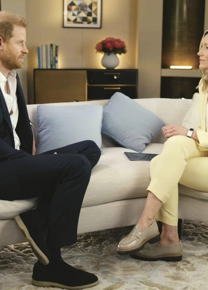 مقابلة الدوق هاري مع ريبيكا باري