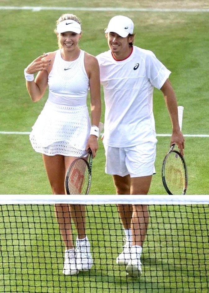 أليكس دي مينور Alex De Minaur وكيتي بولتر Katie Boulter- تنس