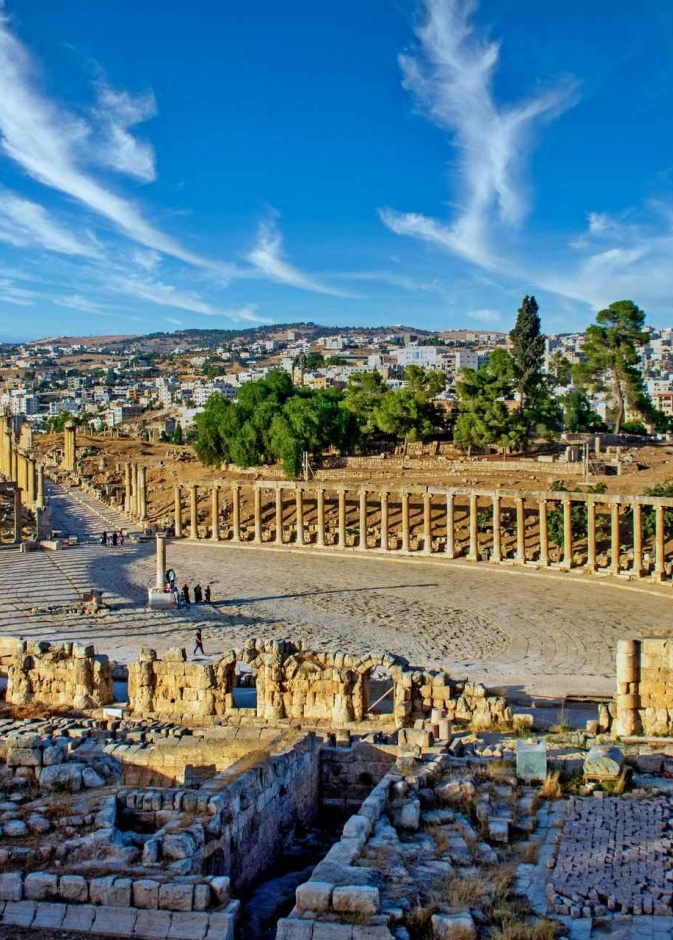 أهم المعالم التاريخية في مدينة جرش