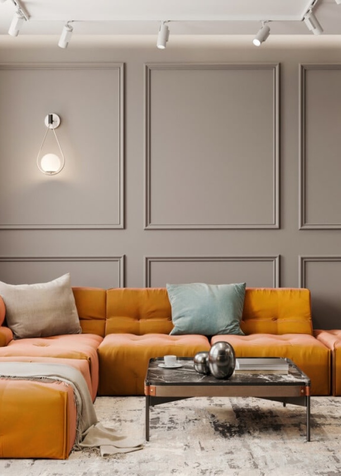 القوالب أو القولبة الـMolding  هي تقنية لتزيين الجدران لجعلها تبدو أكثر أناقة، وتعطي انطباعًا بالفخامة