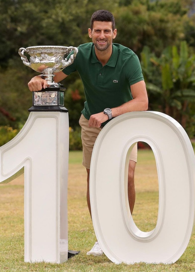 حصا نوفاك على 10 ألقاب في بطولة أستراليا المفتوحة