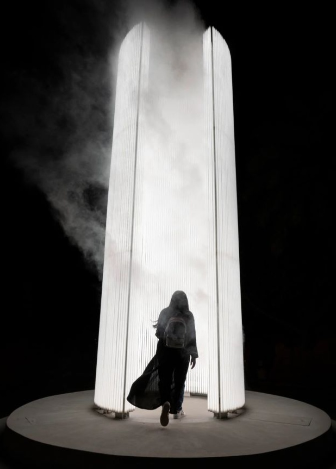 معرض فنون الميديا في العالم العربي في مركز الدرعية لفنون المستقبل