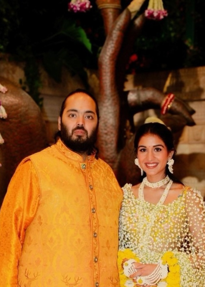 أنانت أمباني وراديكا ميرشانت