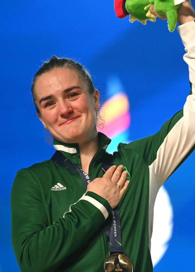 الملاكمة كيلي هارينجتون