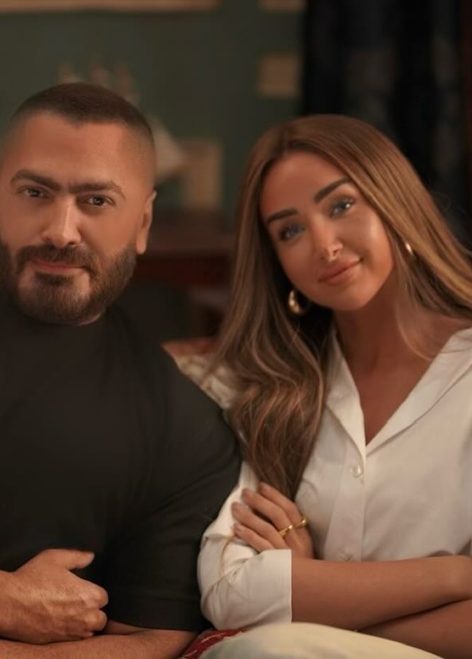 هنا الزاهد وتامر حسني