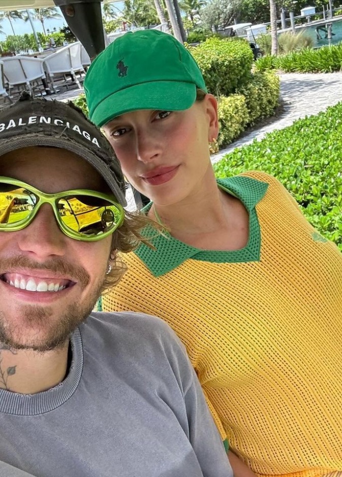 جاستن وهايلي بيبر 