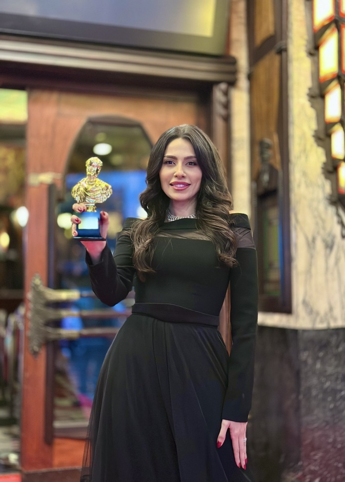 إلهام علي تفوز بجائزة أفضل ممثلة آسيوية