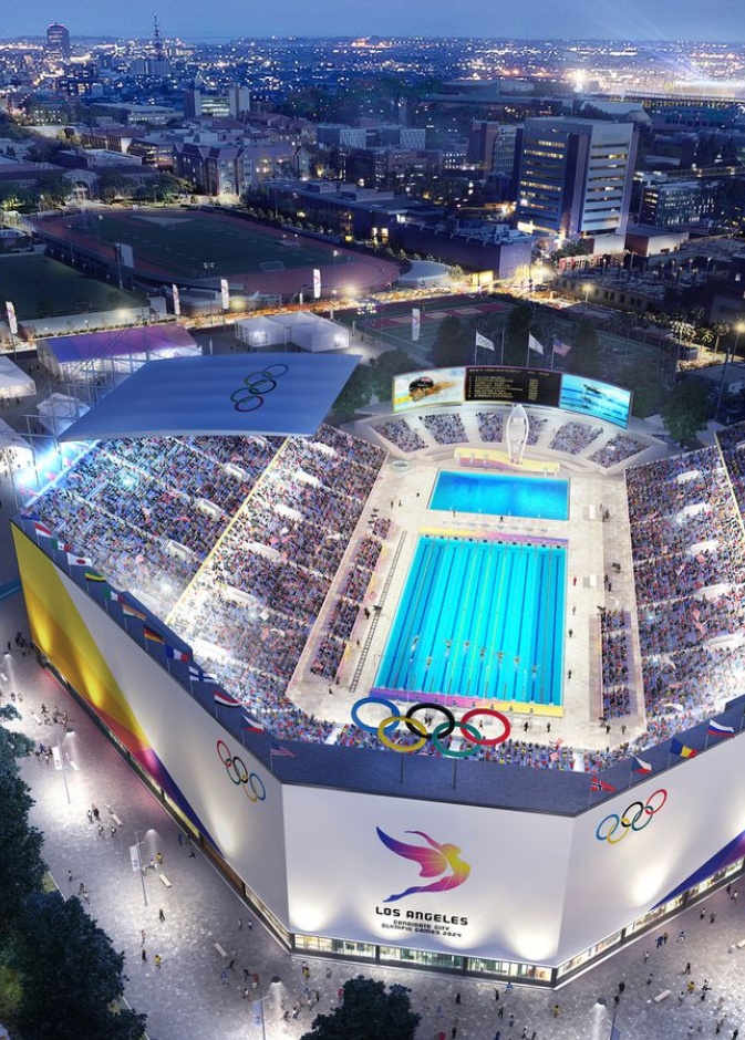 الشعلة الأولمبية من باريس إلى لوس أنجلوس