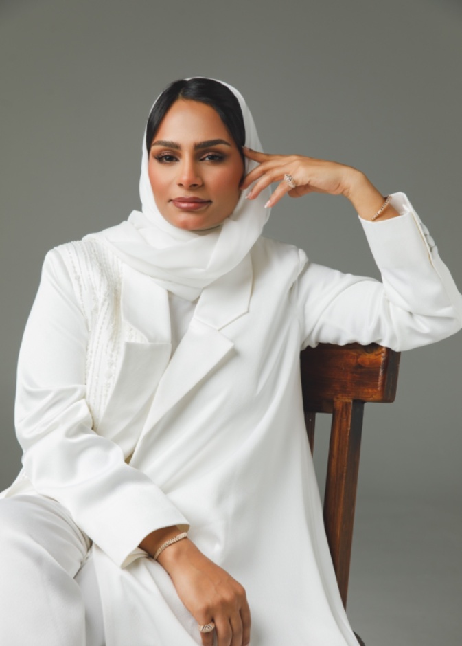 المصممة "مهرة الشمسي" 