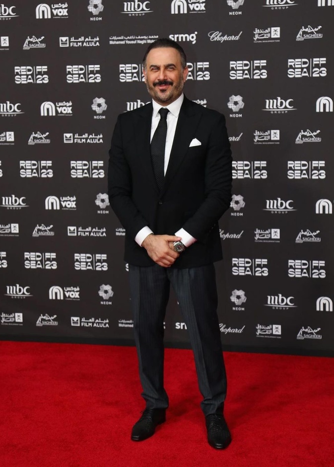 قصي خولي على الريد كاربت في مهرجان البحر الأحمر السينمائي 
