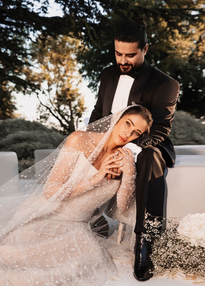 جلسة تصوير لدانييلا رحمة وناصيف زيتون